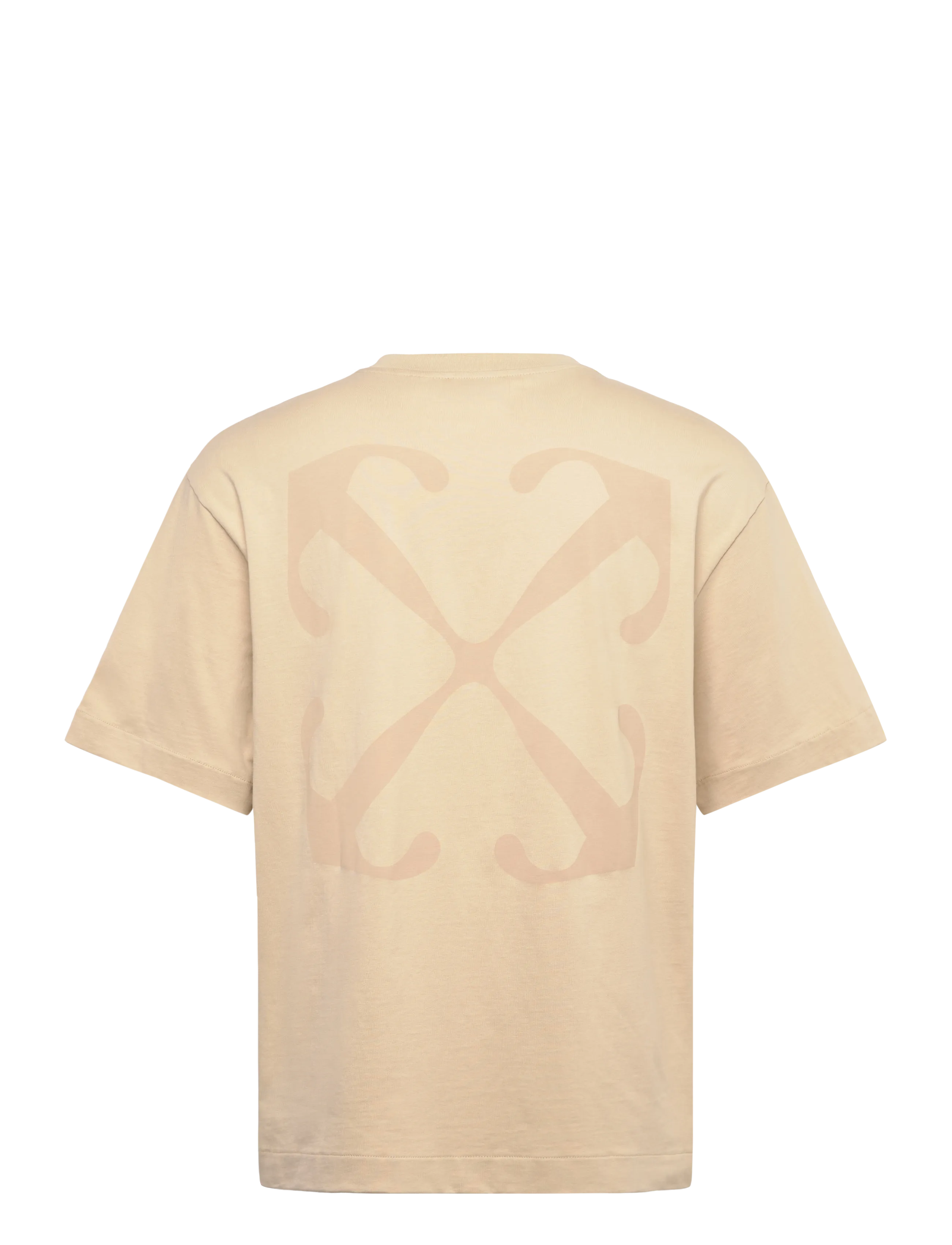 Off-White - ARROW SKATE S/S TEE - kortærmede t-shirts - brown rice-white - 1