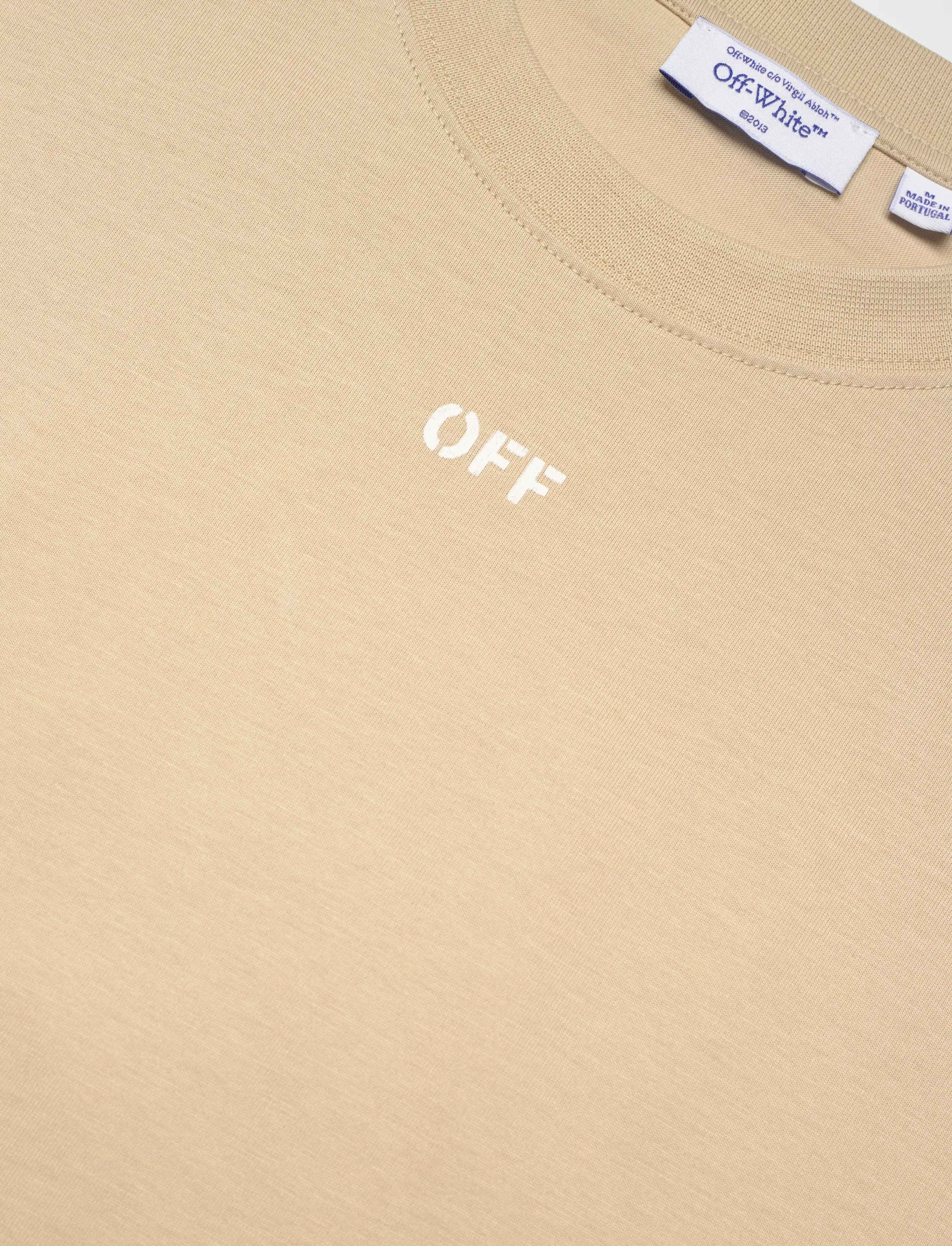 Off-White - ARROW SKATE S/S TEE - kortærmede t-shirts - brown rice-white - 2