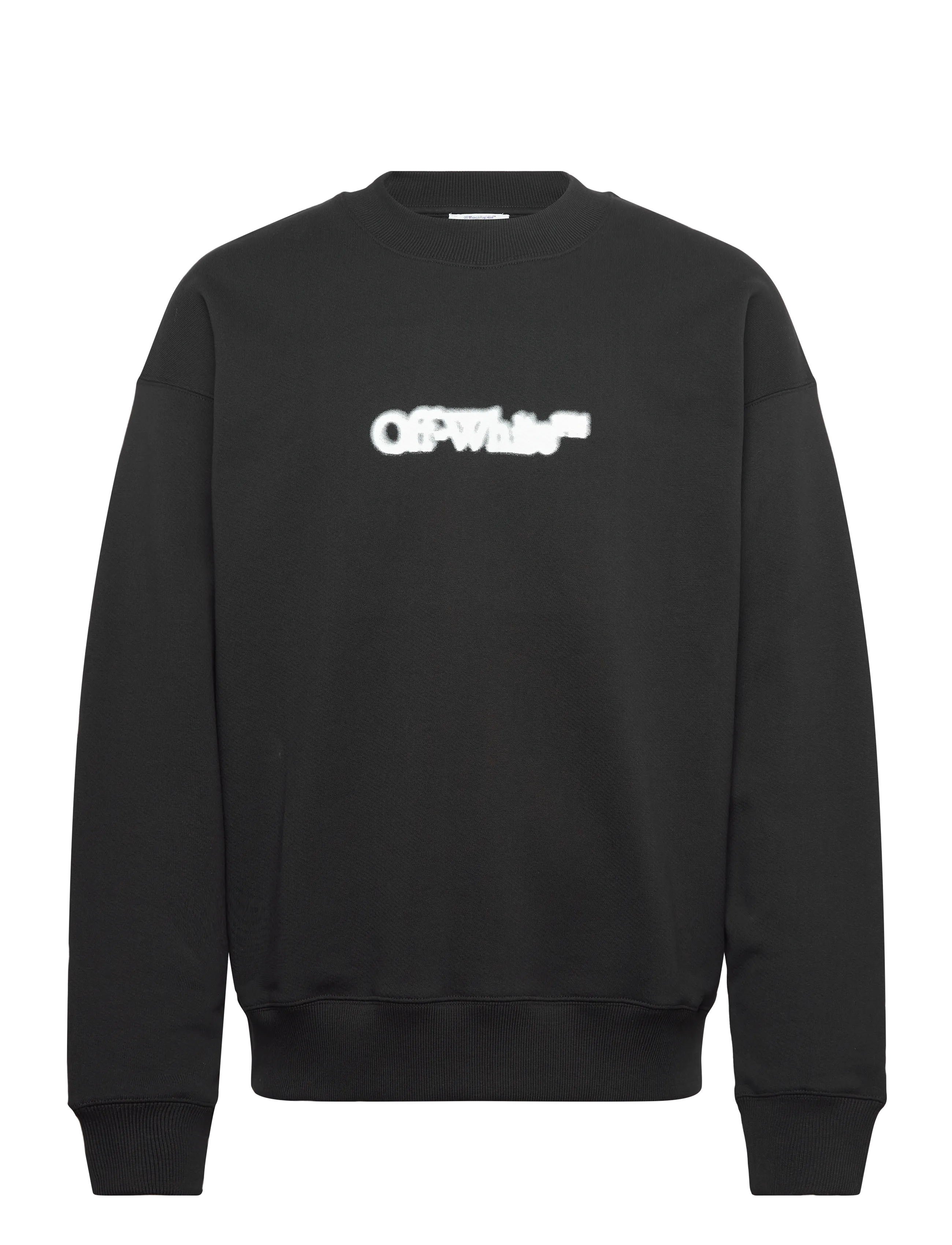 Off-White SPRAY ARROW SKATE CREWNECK - Riided - BLACK-WHITE / black