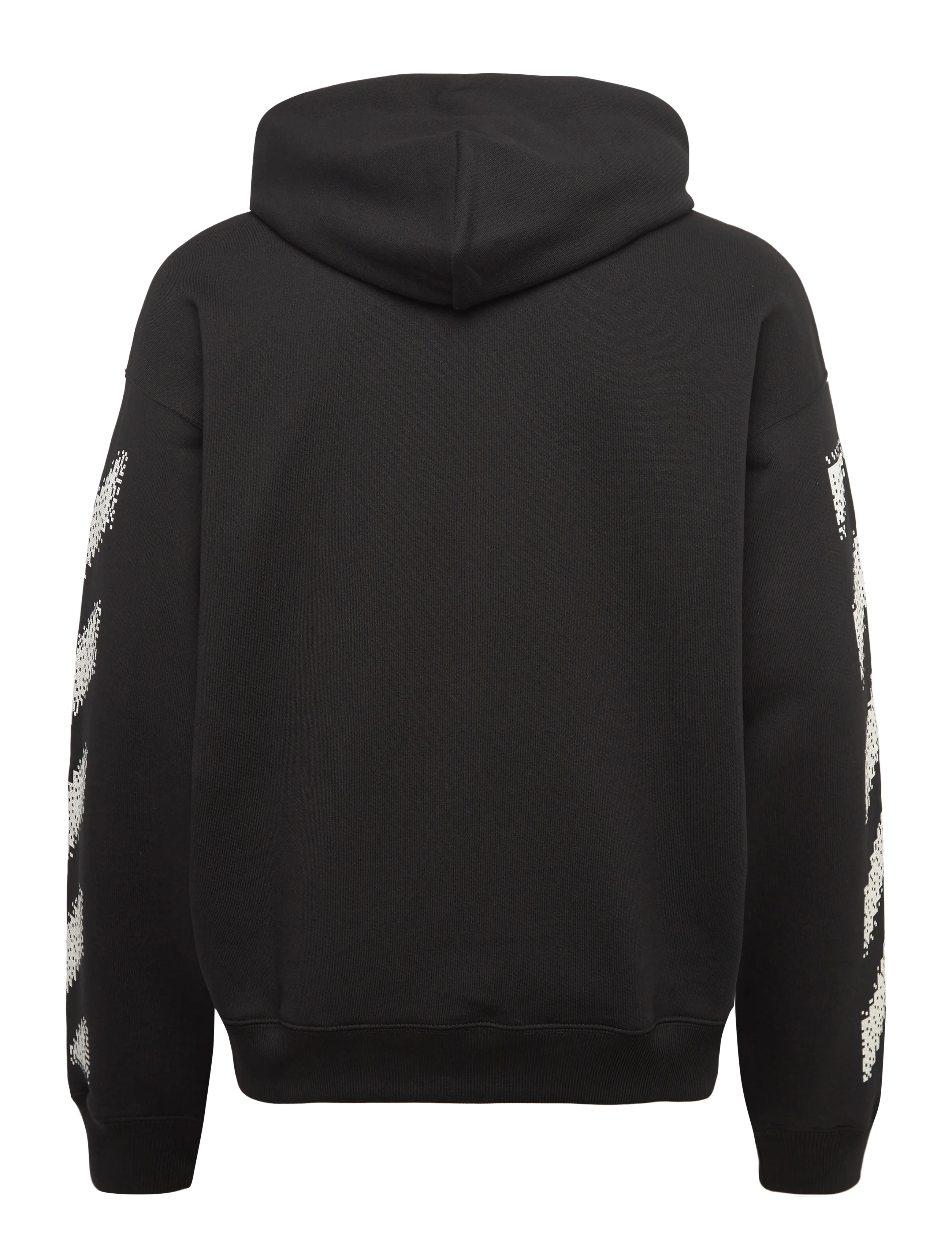 Off-White - PIXEL DIAG SKATE HOODIE - sweatshirts - black-white - 1