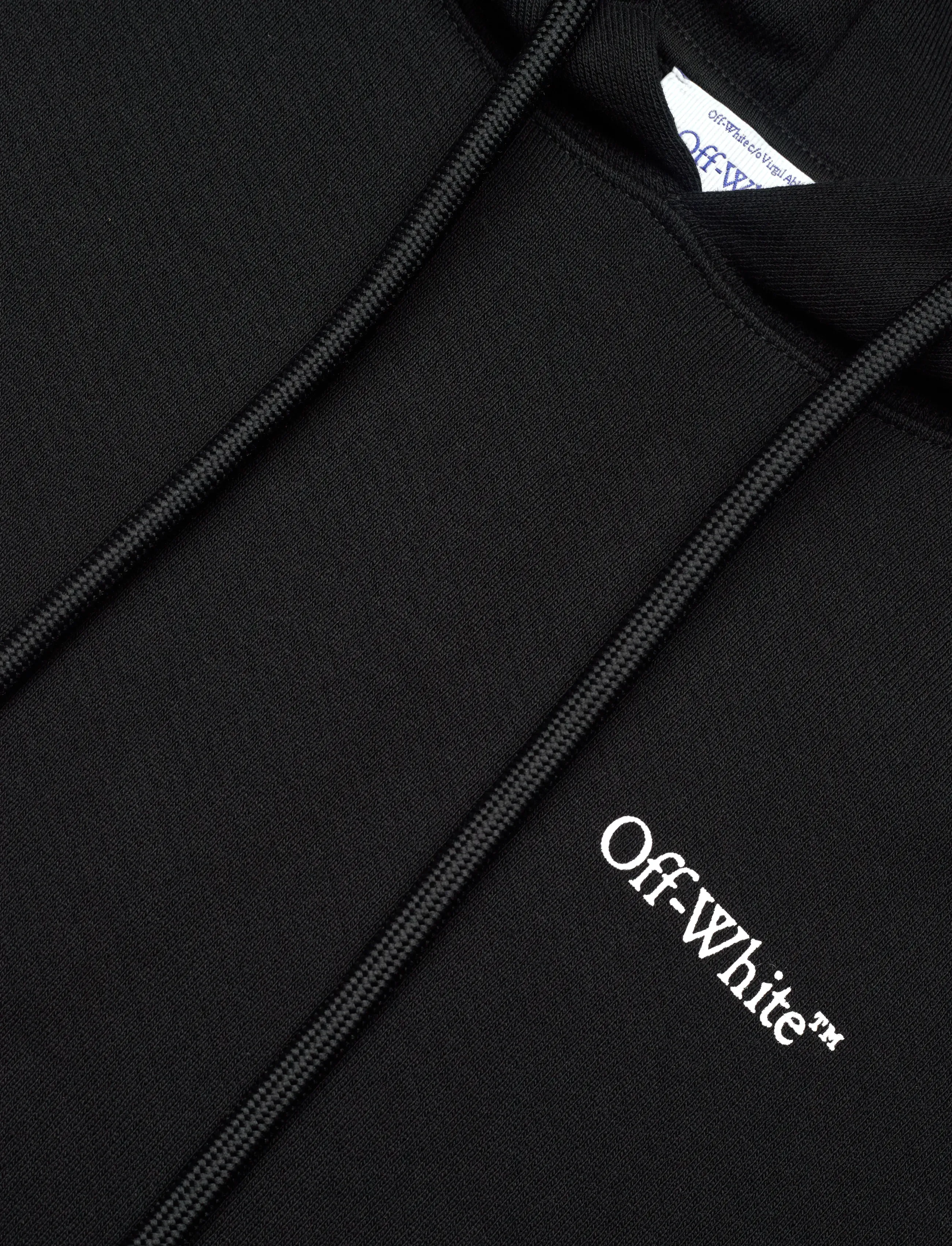 Off-White - PIXEL DIAG SKATE HOODIE - sweatshirts - black-white - 2