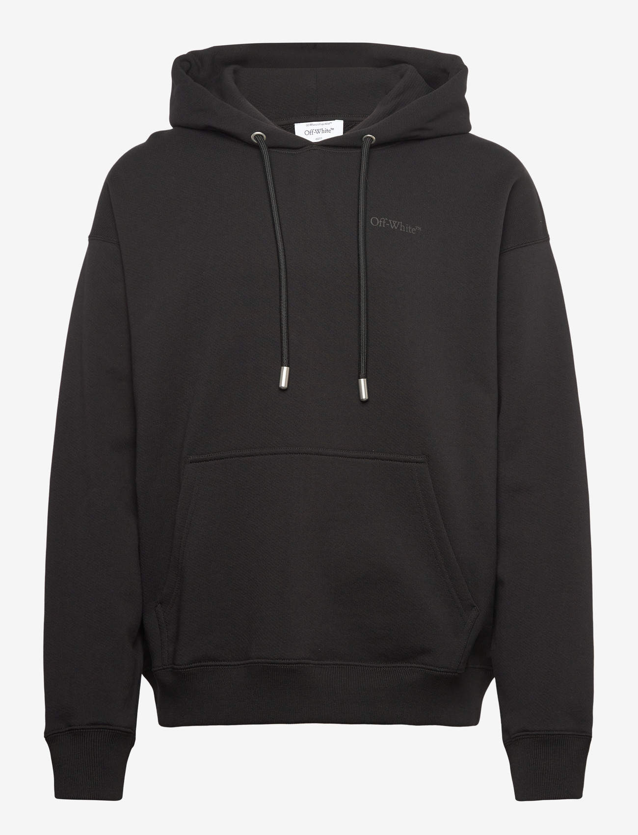 Off-White - ARROW SKATE HOODIE - hoodies - black-black - 0