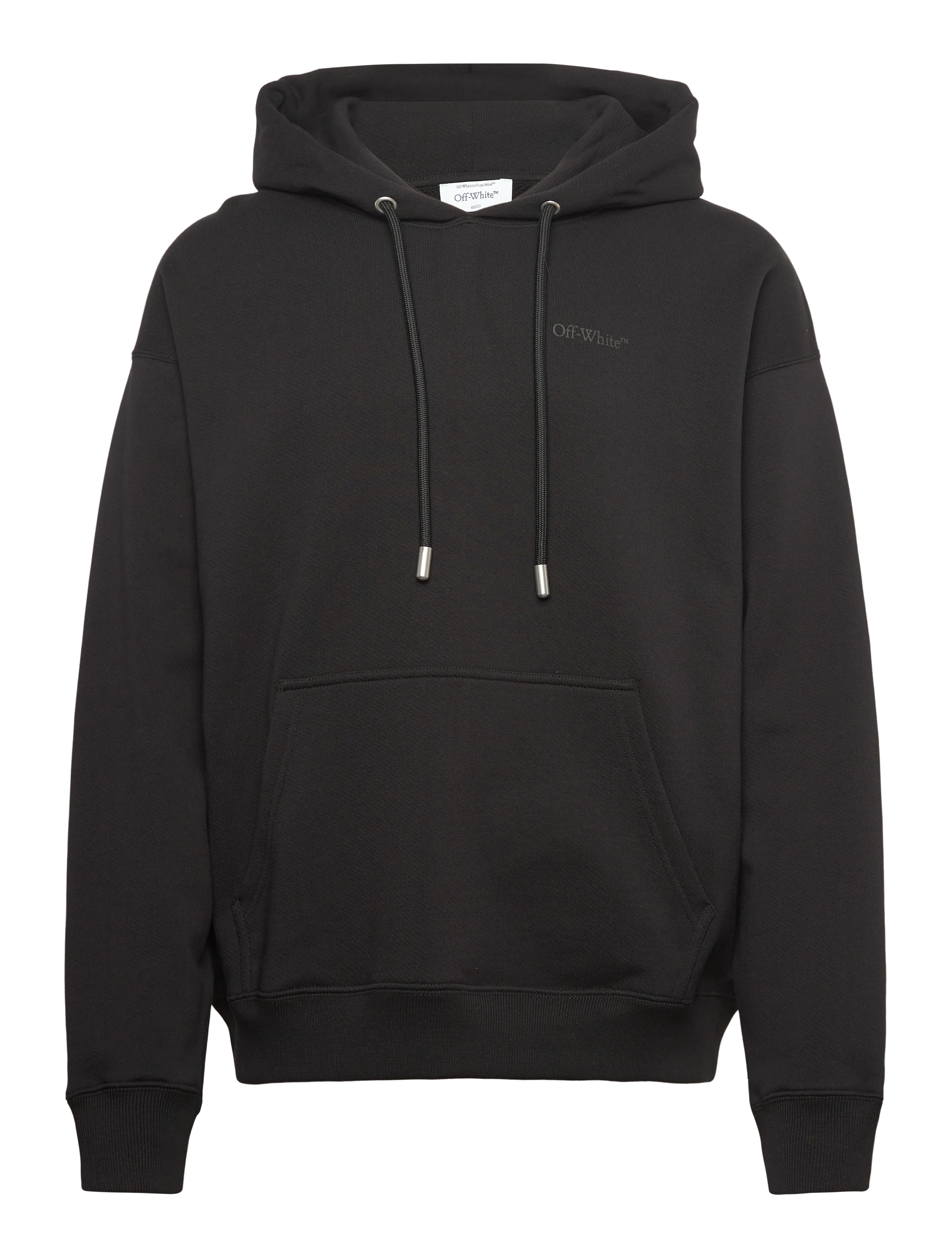 Off-White ARROW SKATE HOODIE - Off-White - BLACK-BLACK / black