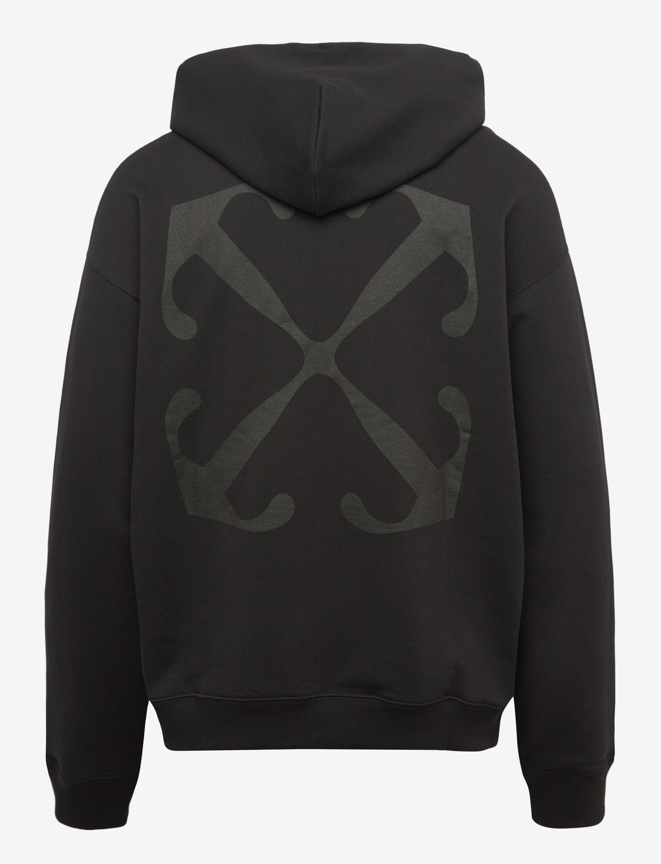 Off-White - ARROW SKATE HOODIE - hoodies - black-black - 1