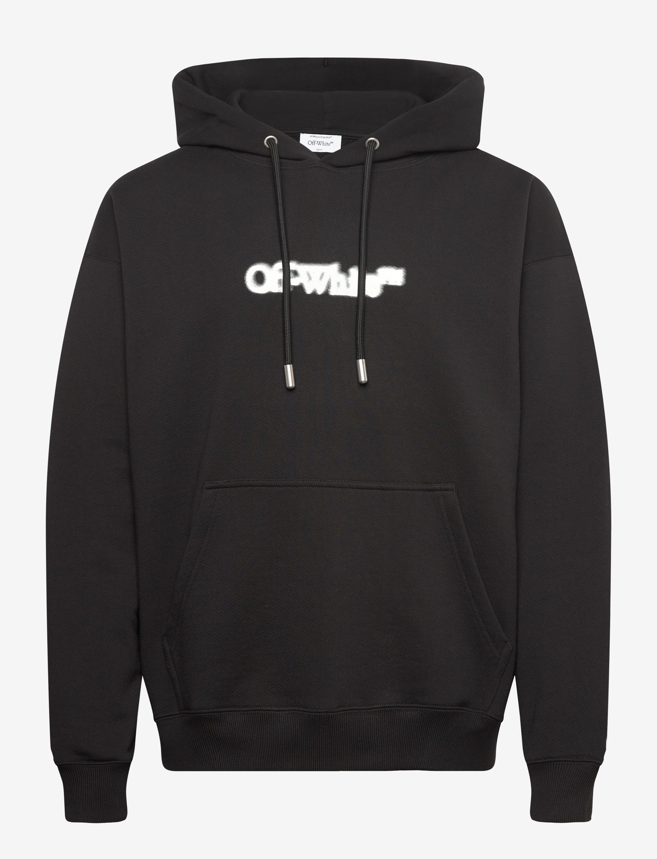 Off-White - SPRAY ARROW SKATE HOODIE - sweatshirts - black-white - 0