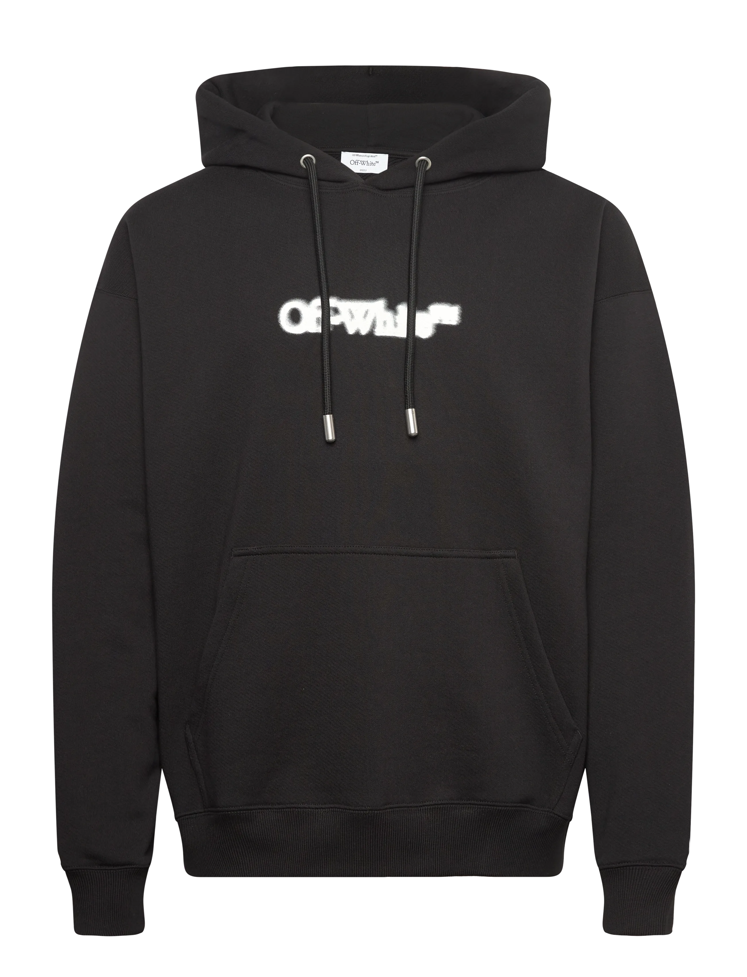 Off-White SPRAY ARROW SKATE HODDIE - Hoodies - BLACK-WHITE / black