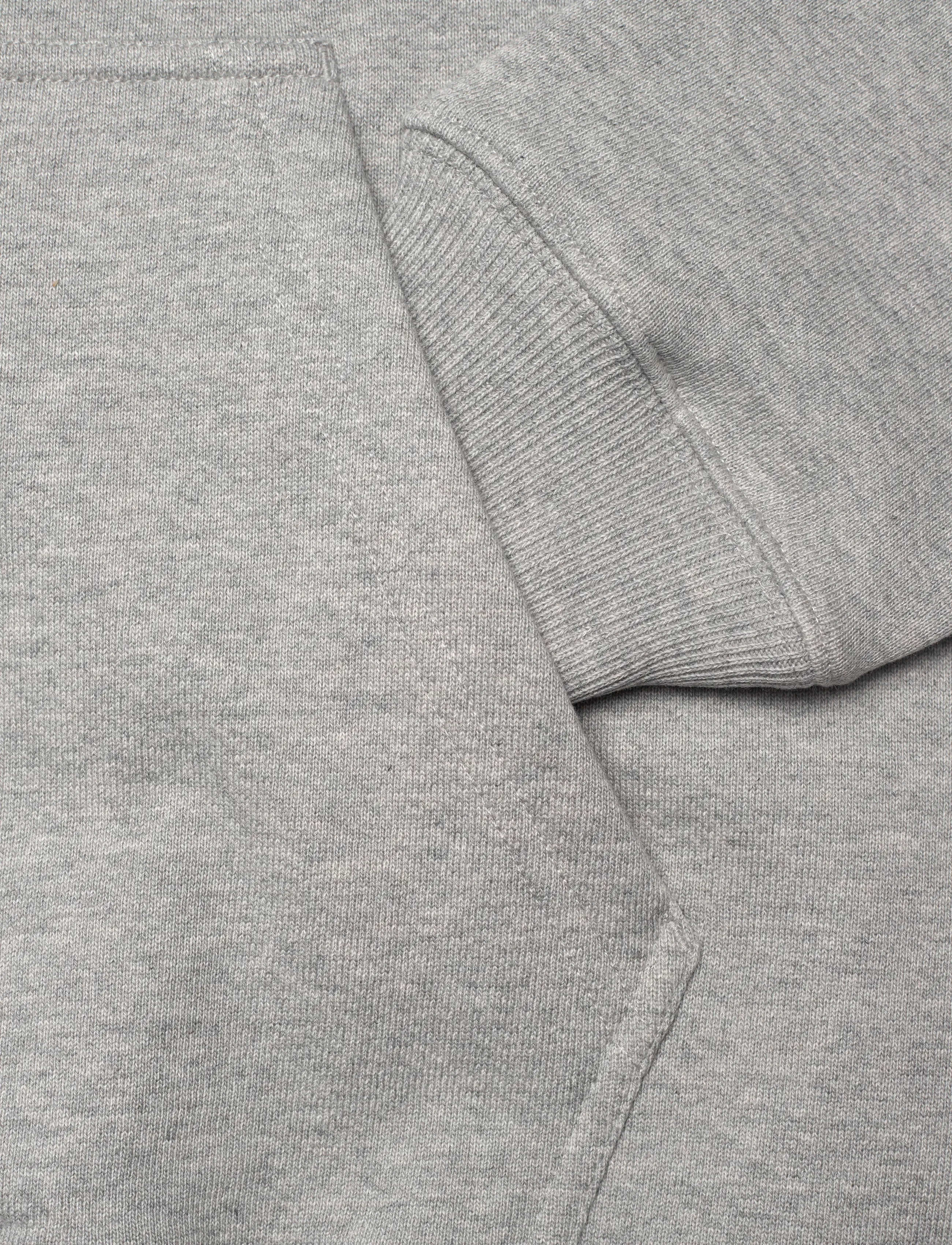 Off-White - FLOWER ARROW SKATE HOODIE - sweatshirts - light grey melange-black - 3