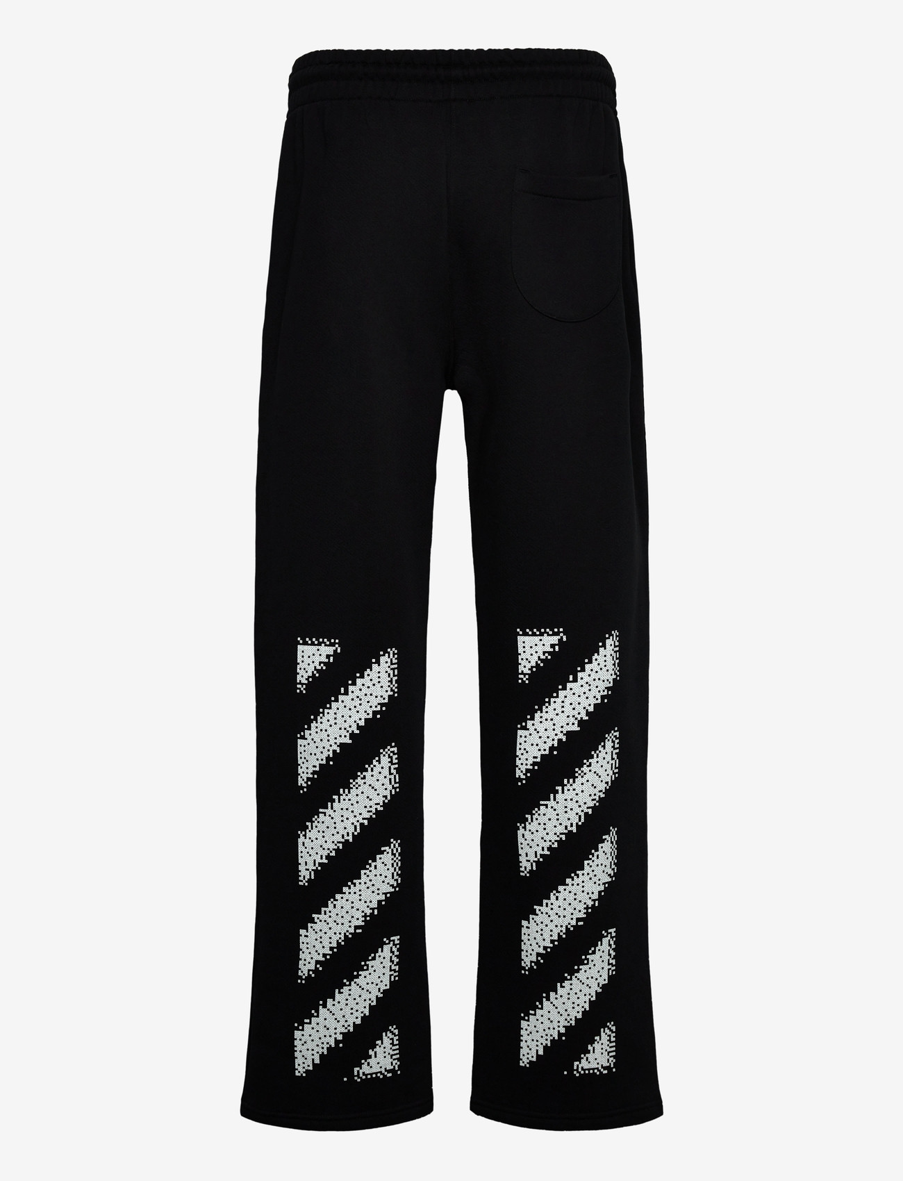 Off-White - PIXEL DIAG SWEATPANT - kläder - black-white - 1