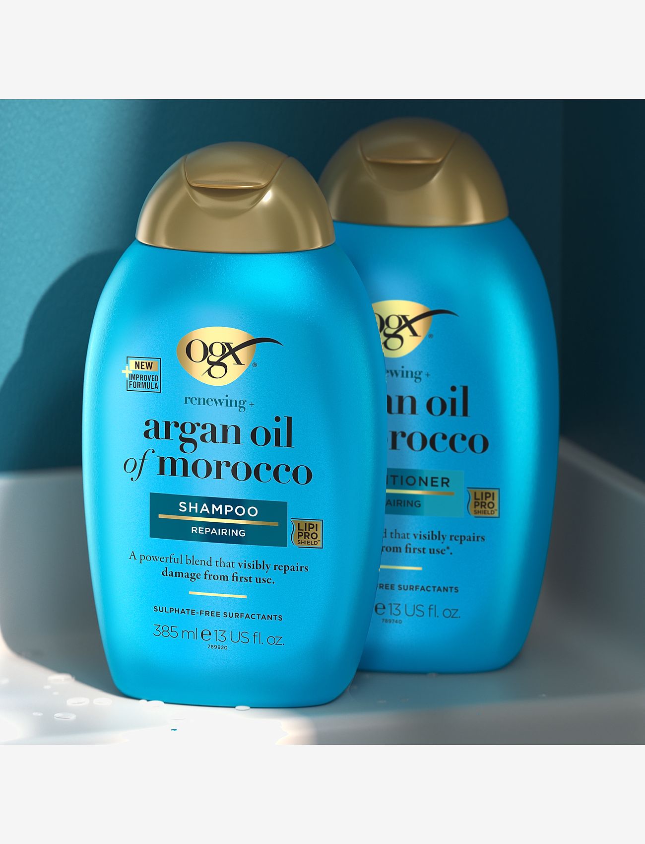 Ogx - Argan Oil Schampoo 385 ml - Šampūnas - clear - 3