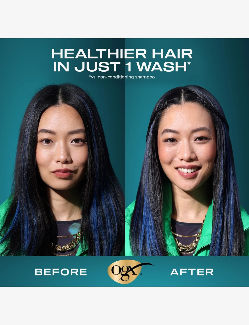 Ogx - Argan Oil Schampoo 385 ml - Šampoon - clear - 5