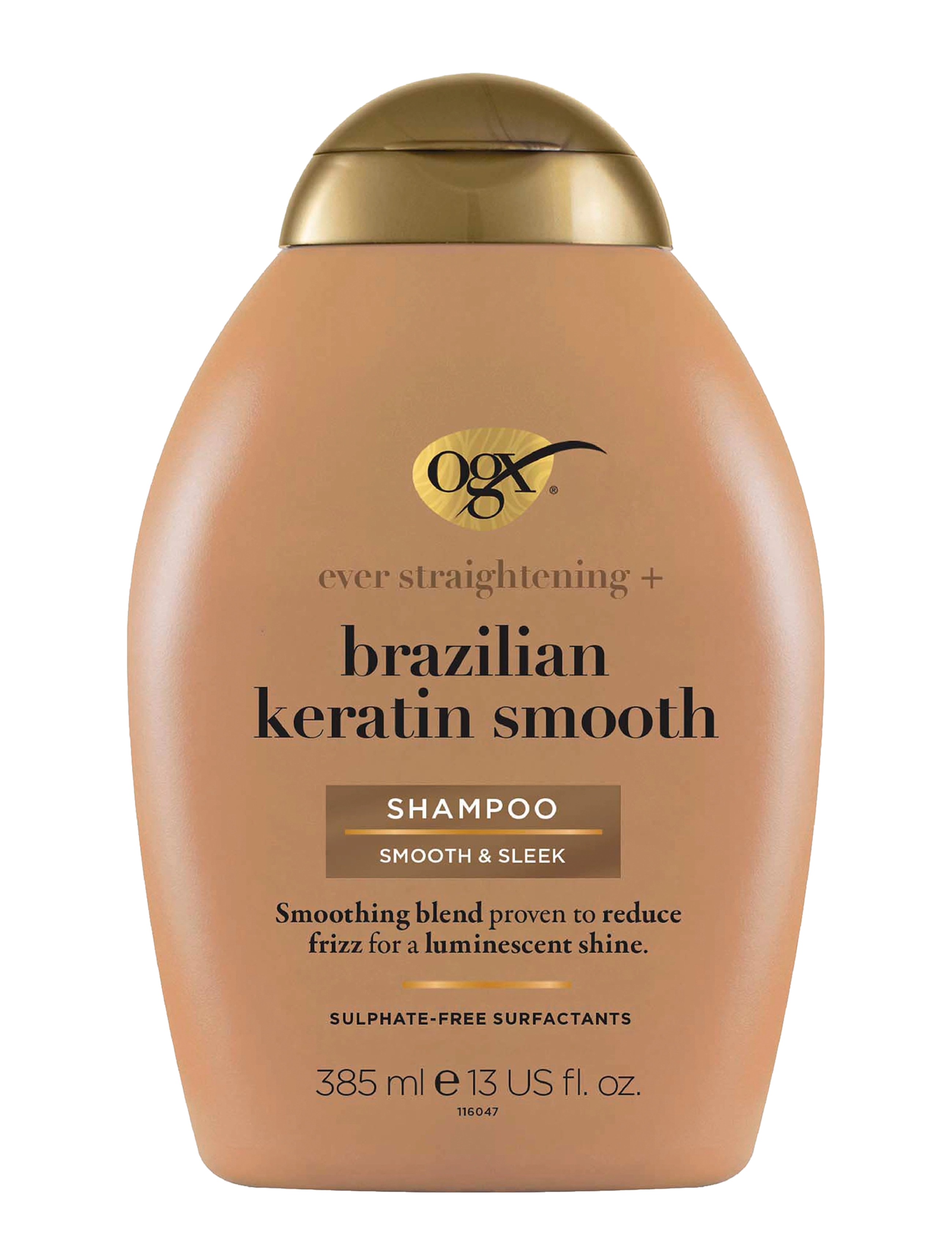 Ogx Brazilian Keratin Shampoo 385 Ml, Shampoo, Nude, Str: 385 ML