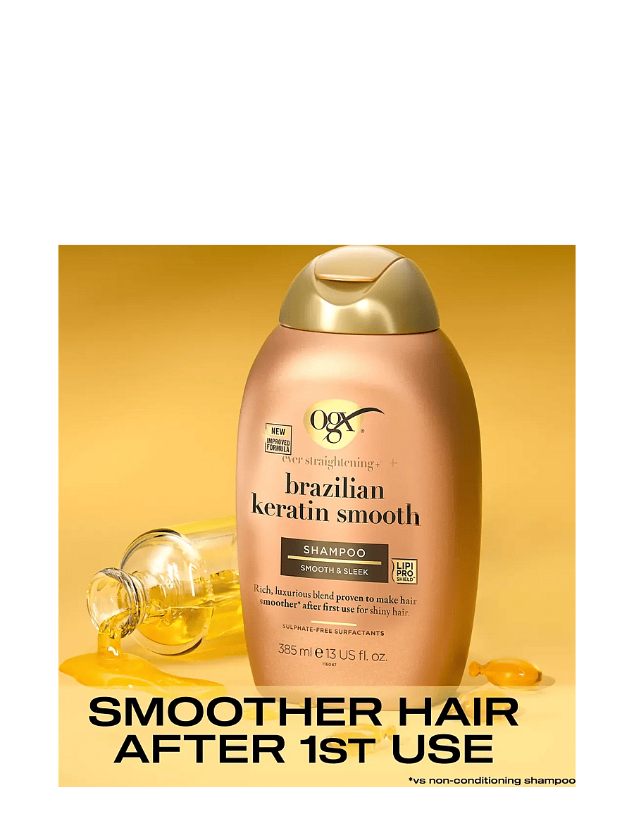 Ogx - Brazilian Keratin Balsam 385 ml - palsam - clear - 3