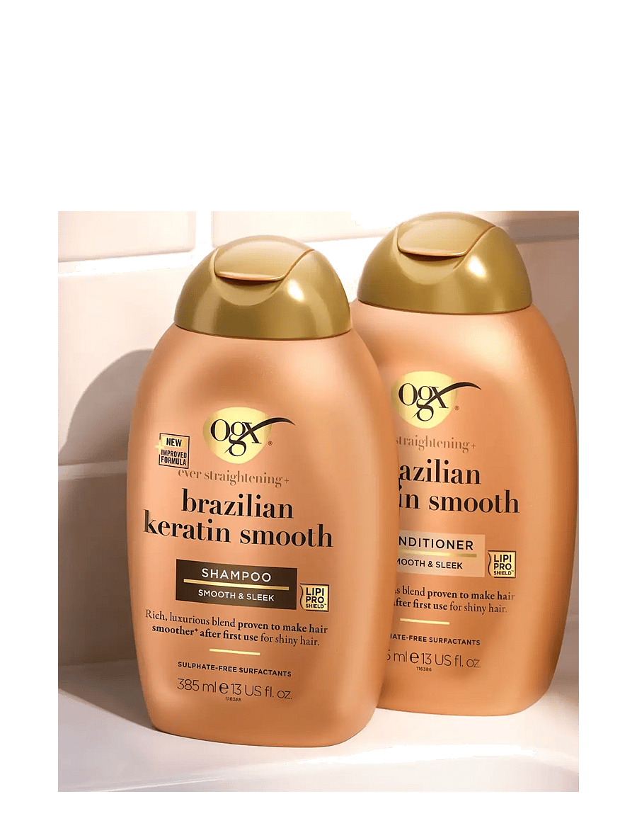 Ogx - Brazilian Keratin Balsam 385 ml - palsam - clear - 4