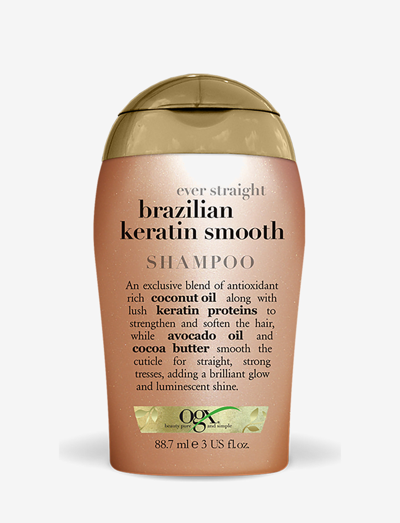 Ogx - Brazilian Keratin Shampoo 88,7 ml - shampoo - clear - 1