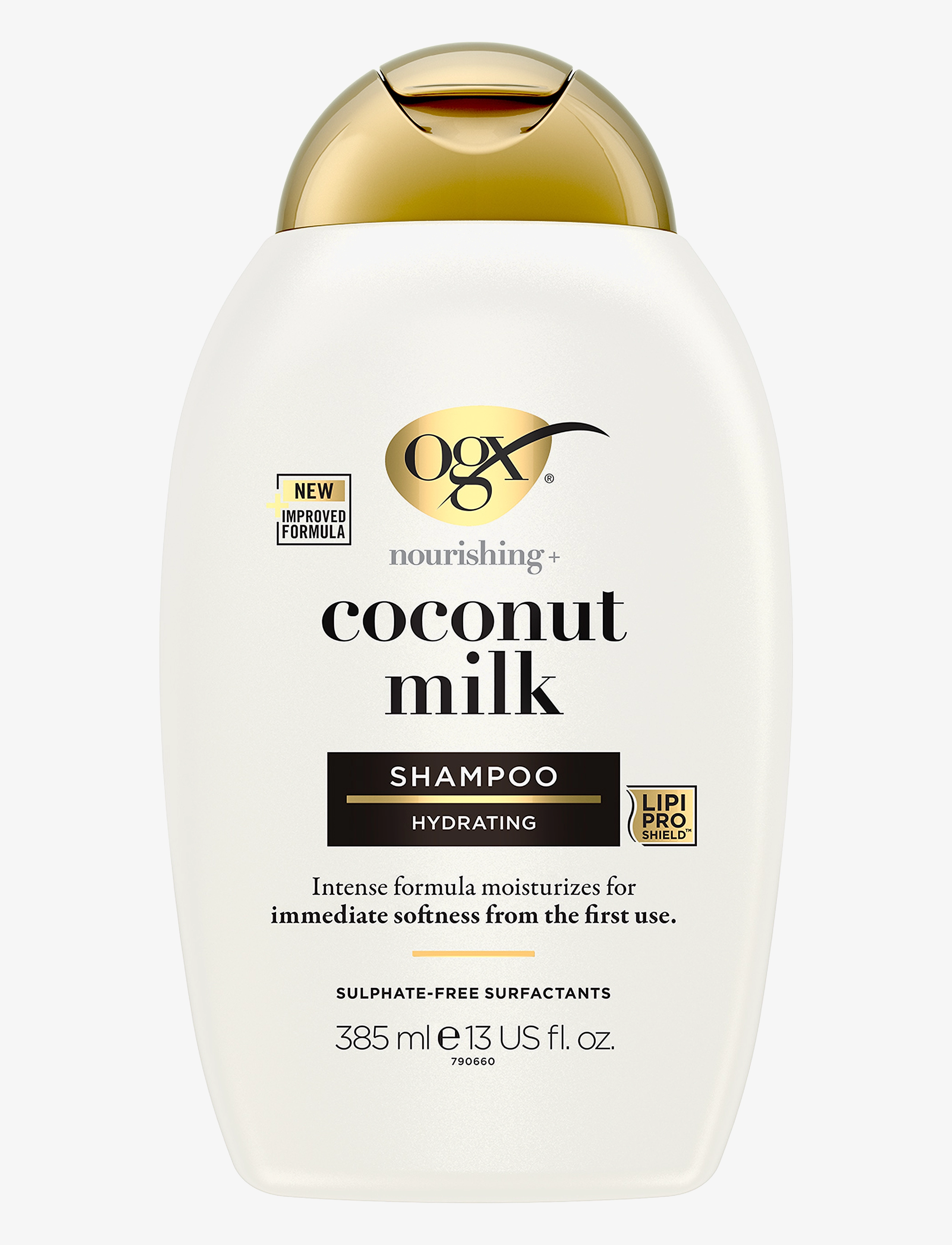 Ogx Coconut Milk Shampoo 385 Ml, Shampoo, Nude, Str: 385 ml