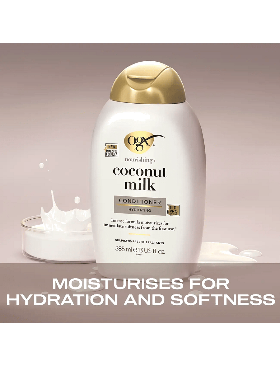 Ogx - Coconut Milk Conditioner 385 ml - palsam - clear - 2