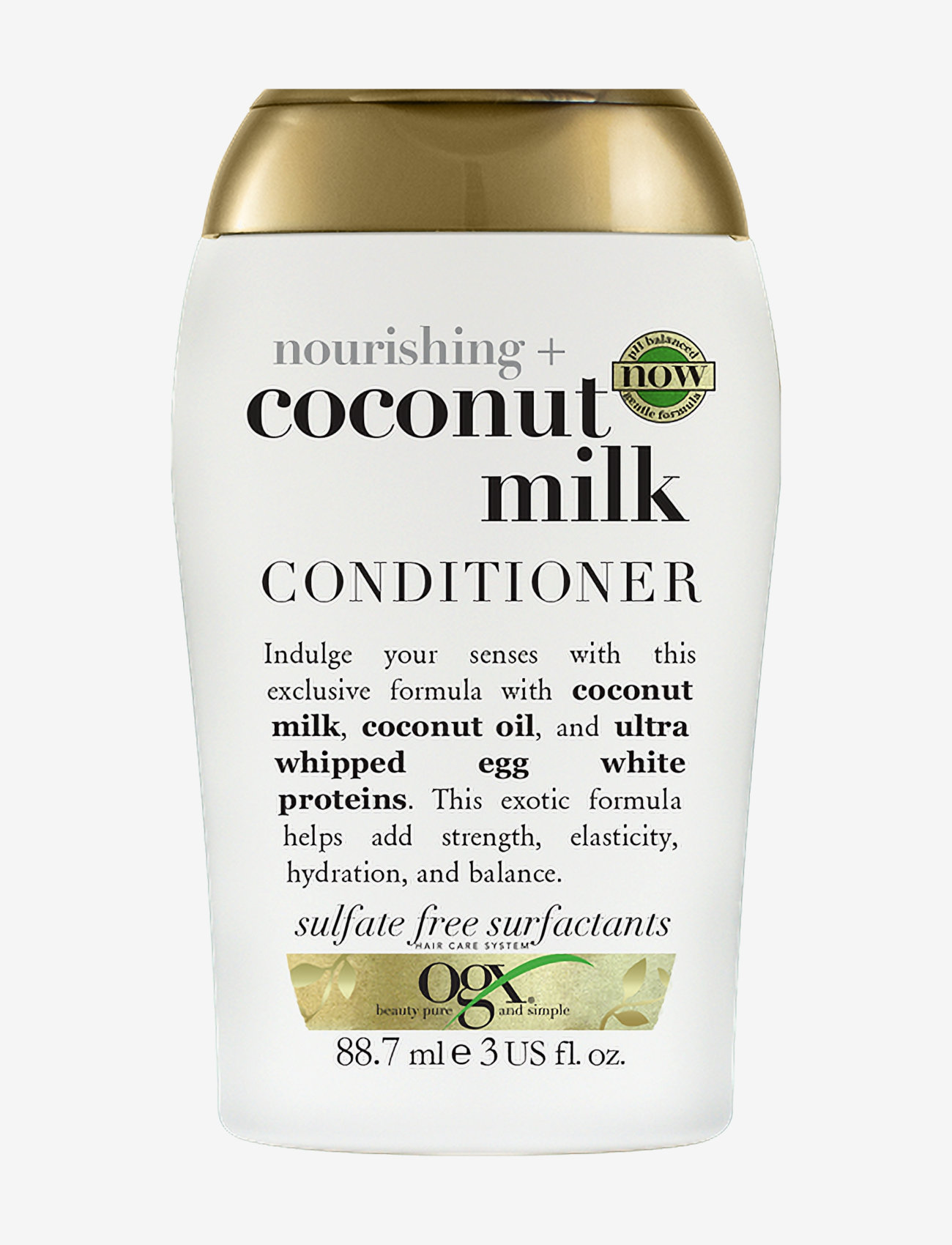 Ogx - Coconut Milk Conditioner 88,7 ml - kondicionieri - clear - 0