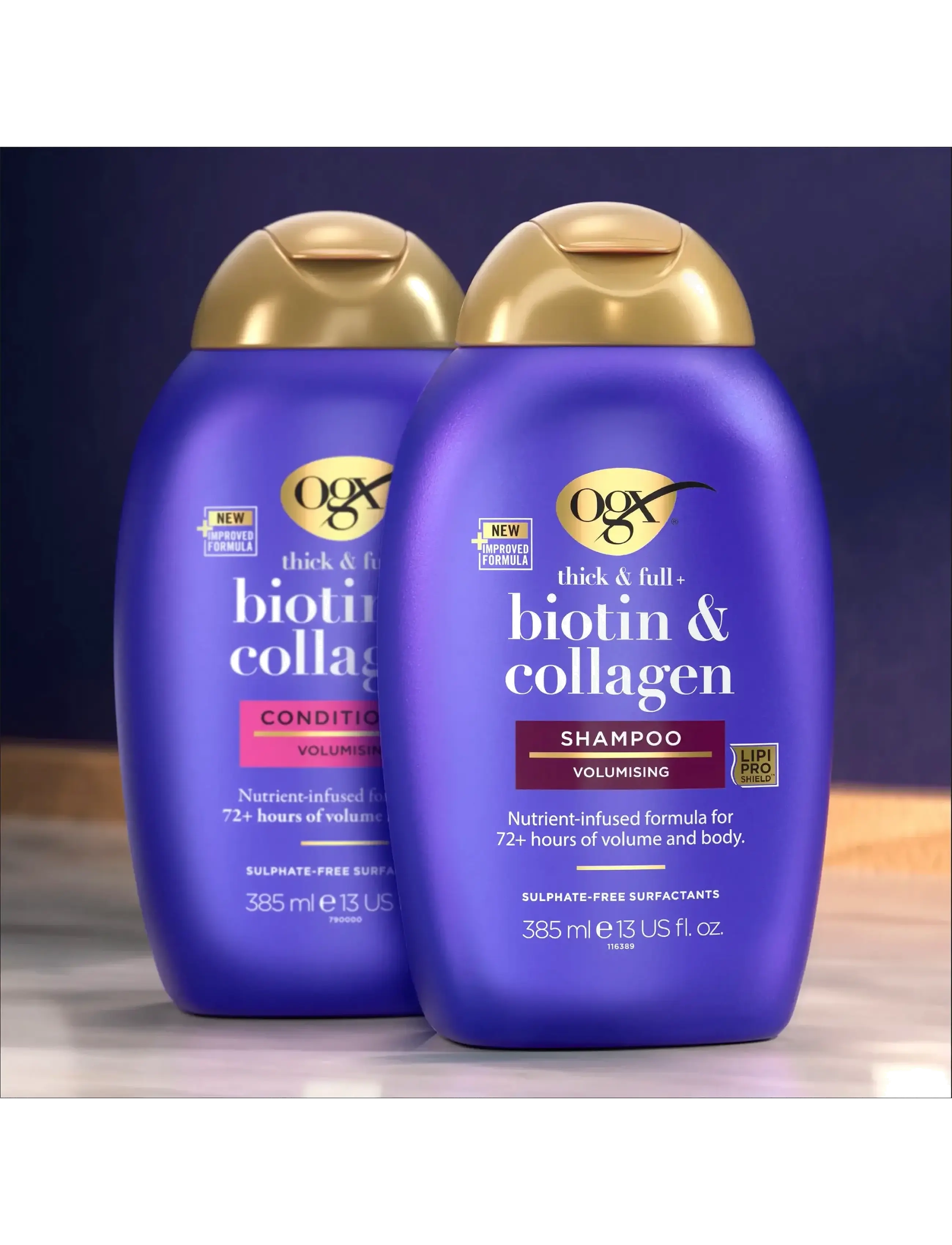 Ogx - Biotin & Collagen Balsam 385 ml - balsam - clear - 4
