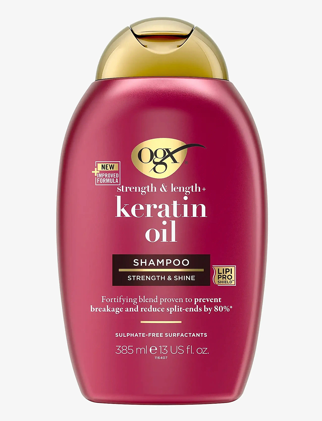 Ogx - Keratin Oil Shampoo 385 ml - shampoo - clear - 1