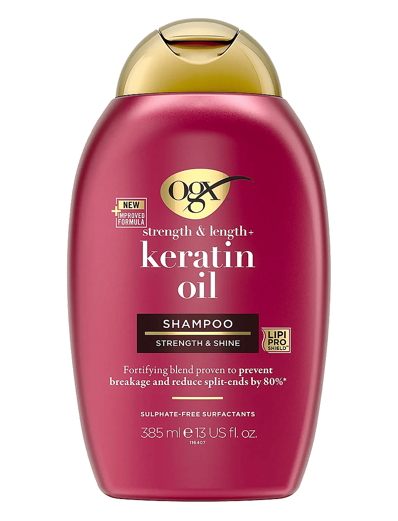 Ogx - Keratin Oil Shampoo 385 ml - Šampoon - clear - 1