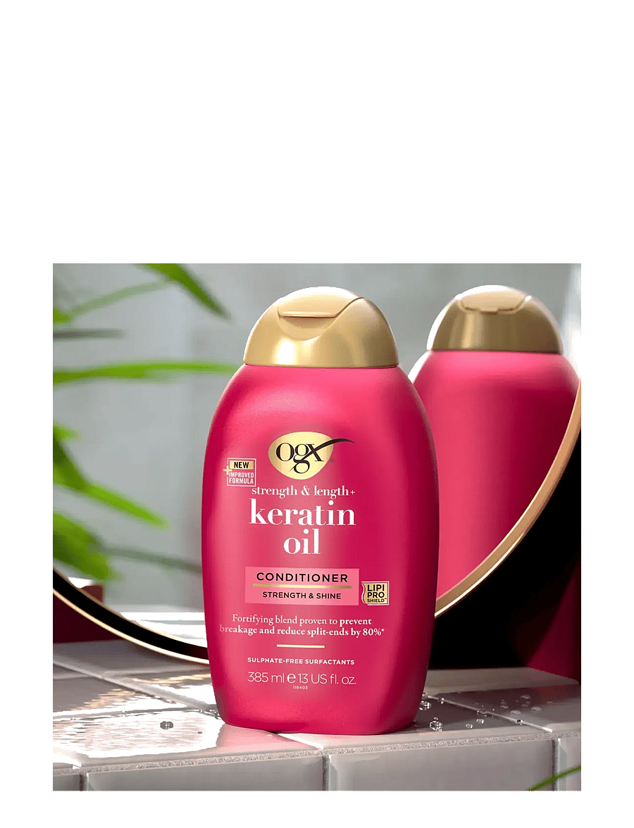 Ogx - Keratin Oil Balsam 385 ml - palsam - clear - 3