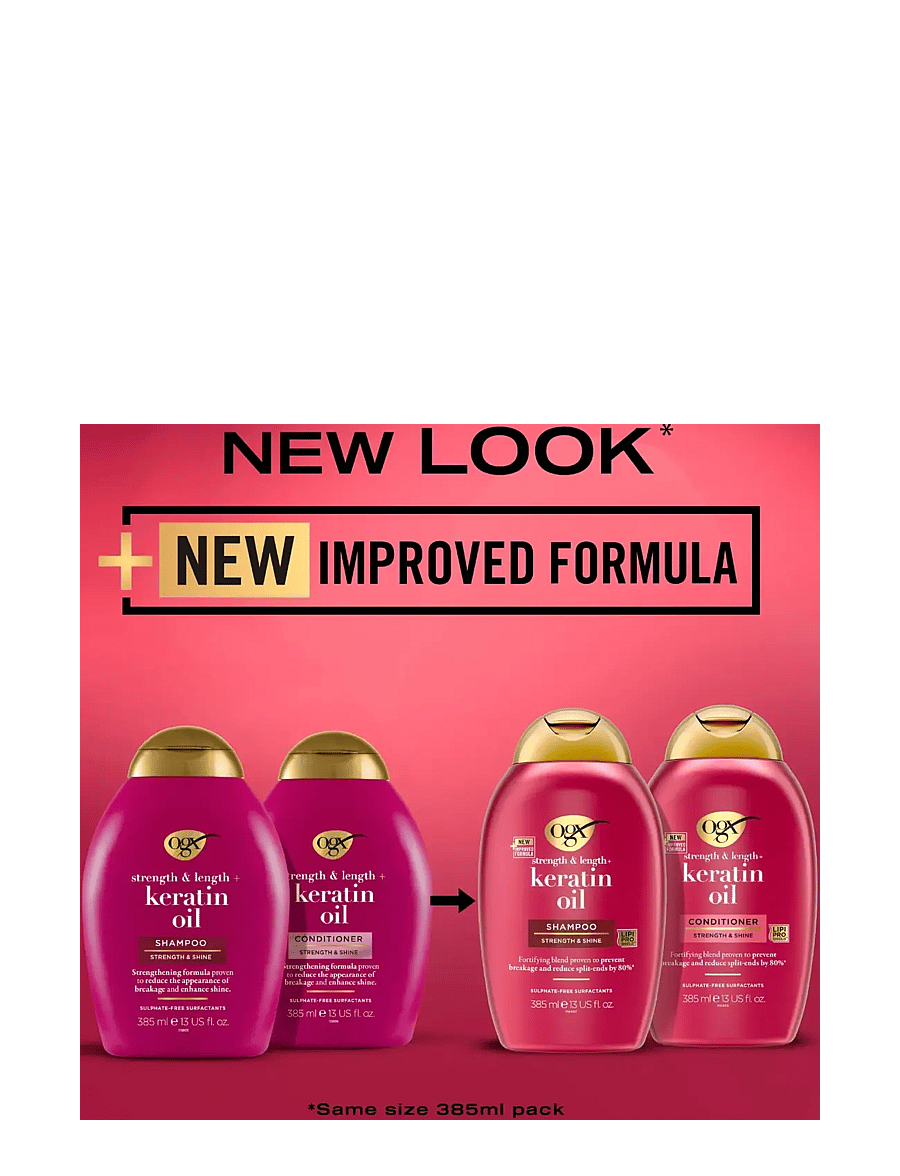 Ogx - Keratin Oil Balsam 385 ml - palsam - clear - 4
