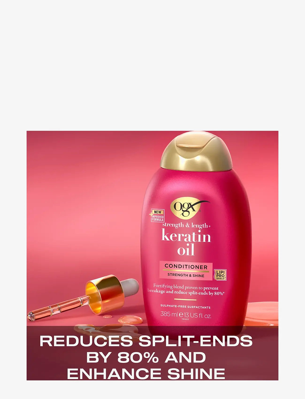 Ogx - Keratin Oil Balsam 385 ml - balsam - clear - 5