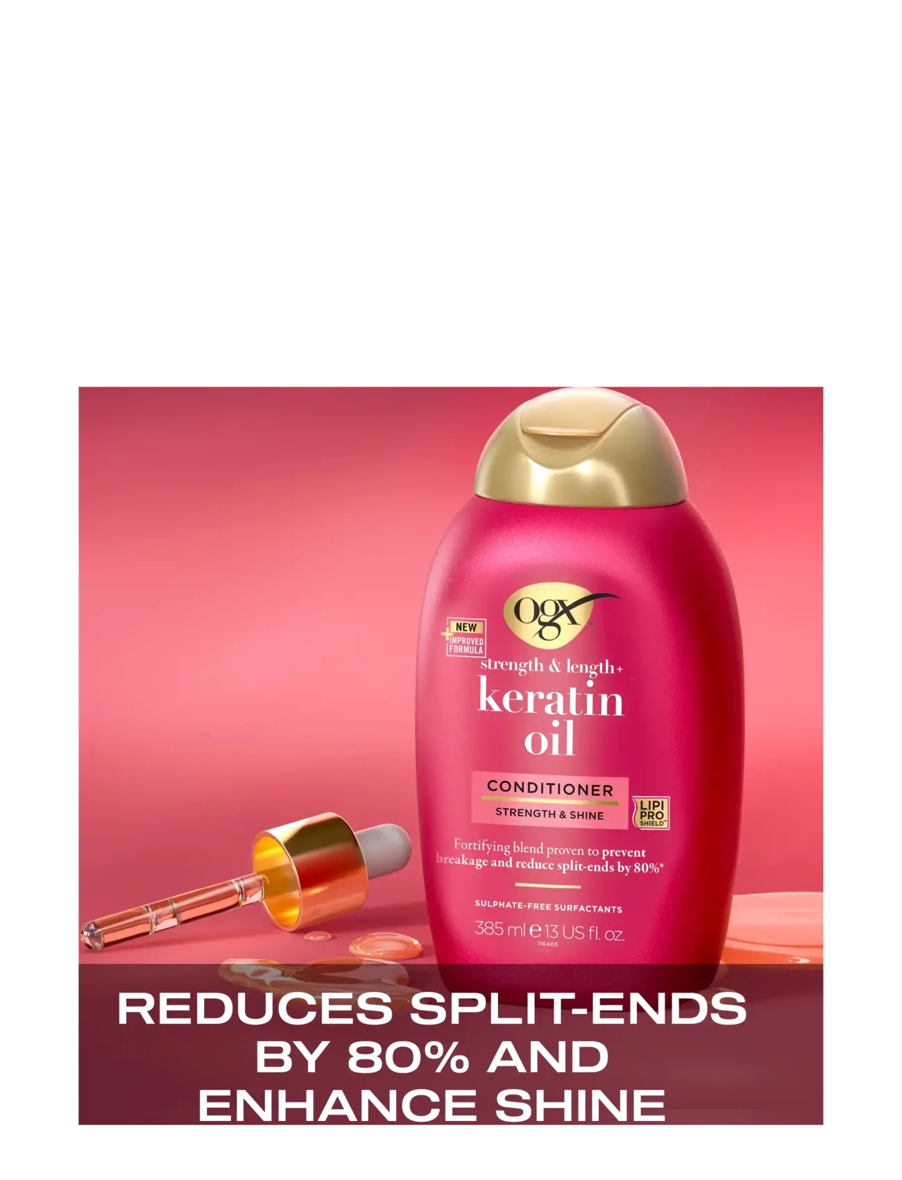 Ogx - Keratin Oil Balsam 385 ml - balsam - clear - 5