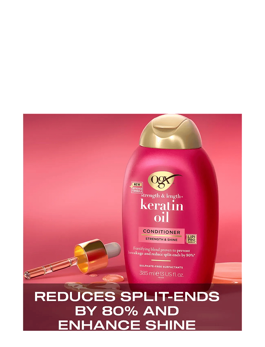 Ogx - Keratin Oil Balsam 385 ml - palsam - clear - 5