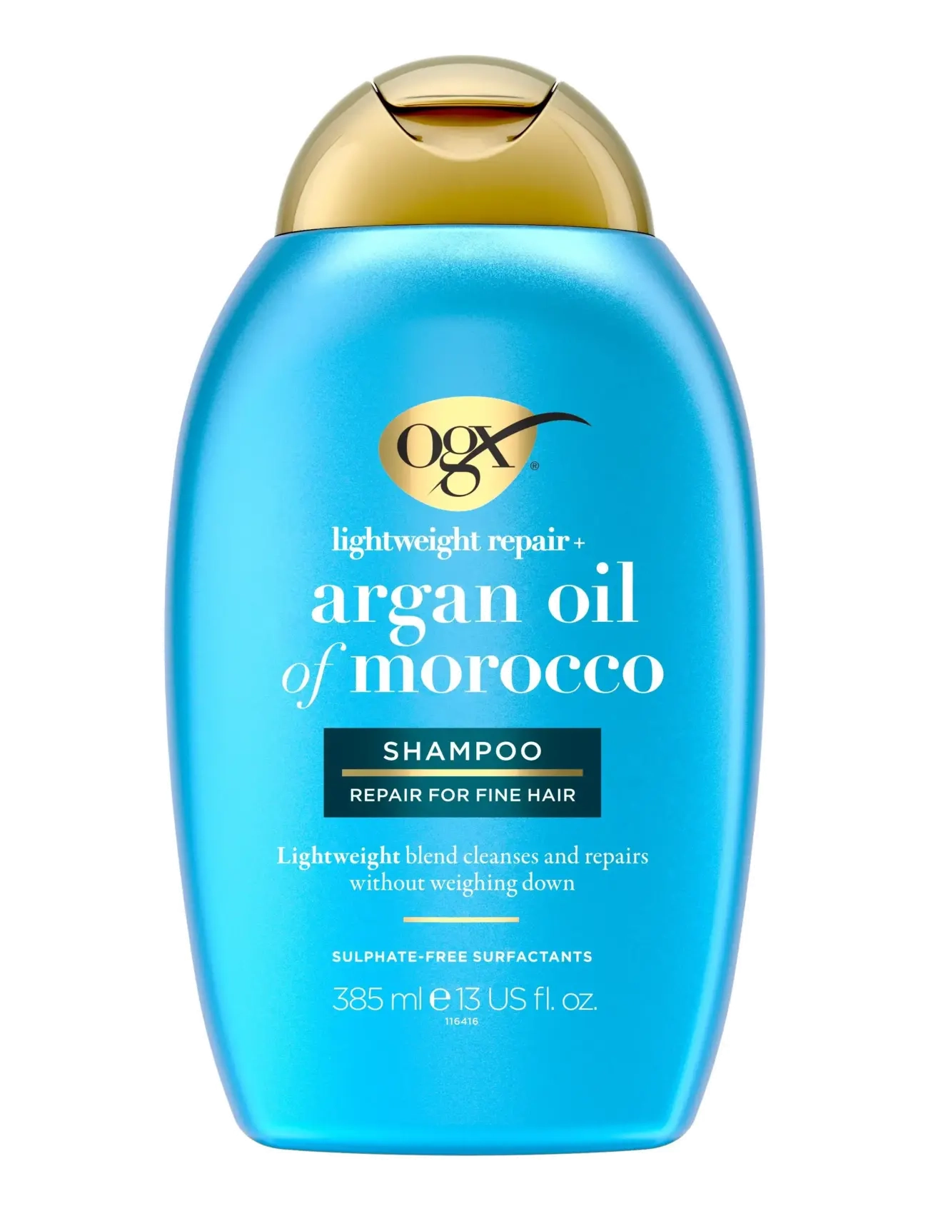 Ogx Argan Oil Lightweight Shampoo, Shampoo, Nude, Str: 385 ml