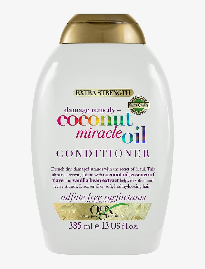 Ogx - Coconut Miracle Oil Conditioner 385 ml - palsam - clear - 1