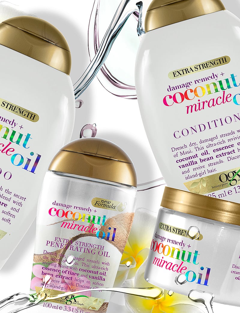 Ogx - Coconut Miracle Oil Conditioner 385 ml - palsam - clear - 5