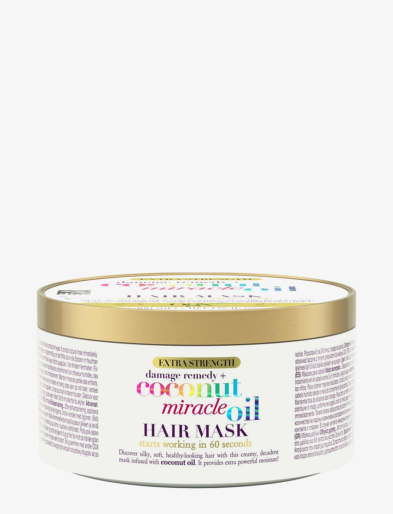 Ogx Coconut Miracle Oil Hair Mask - Nude - 300 ml