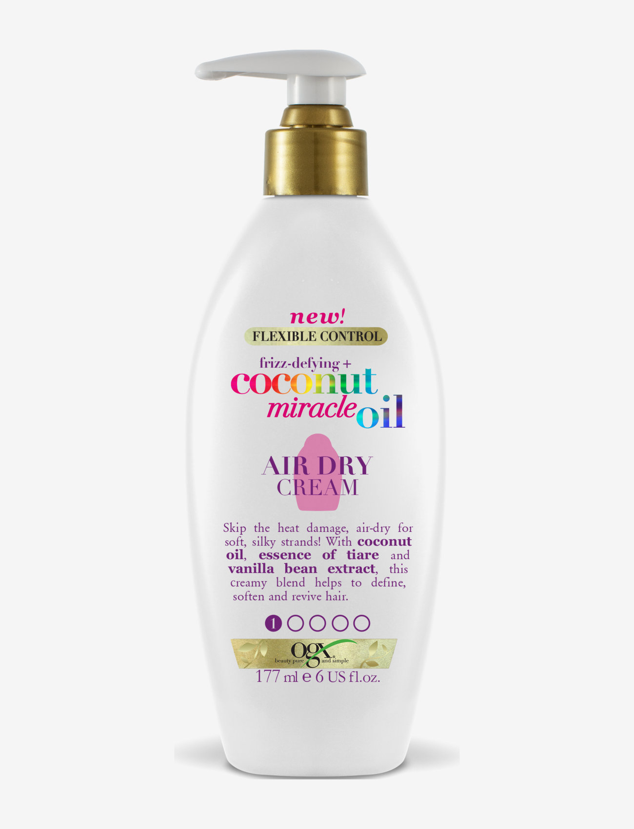 Ogx - Coconut Miracle Air Dry Cream 177 ml - clear - 0