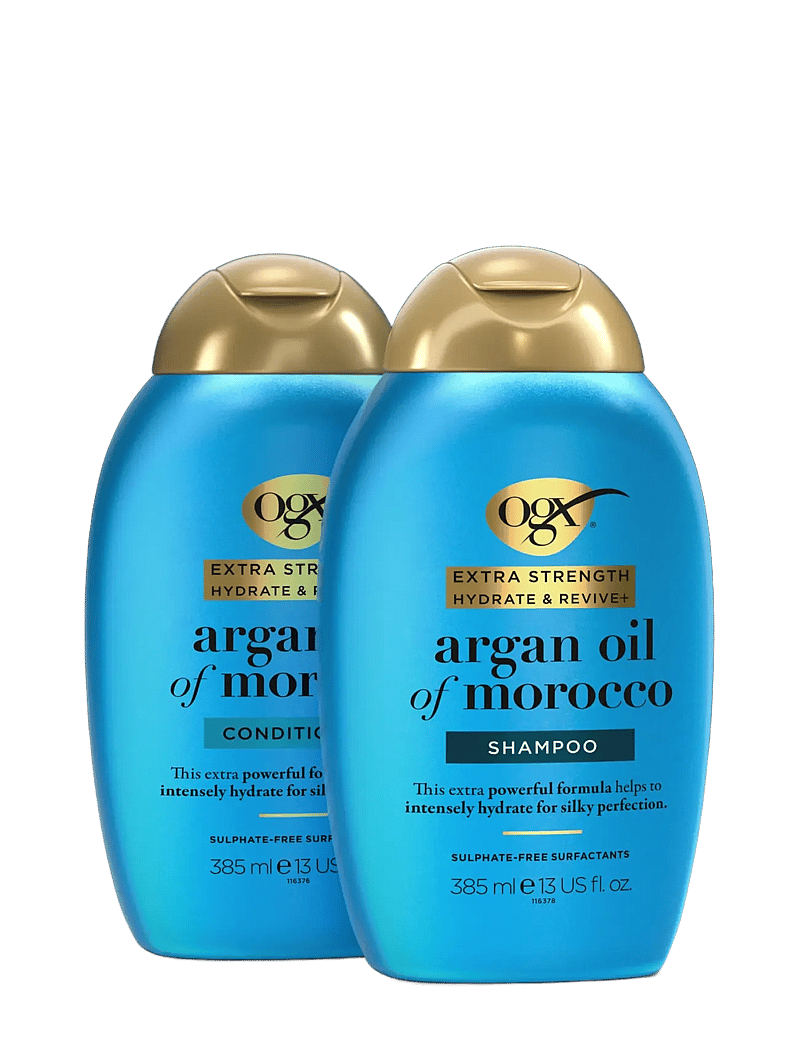 Ogx - Argan Extra Strength Shampoo 385 ml - Šampoon - clear - 2