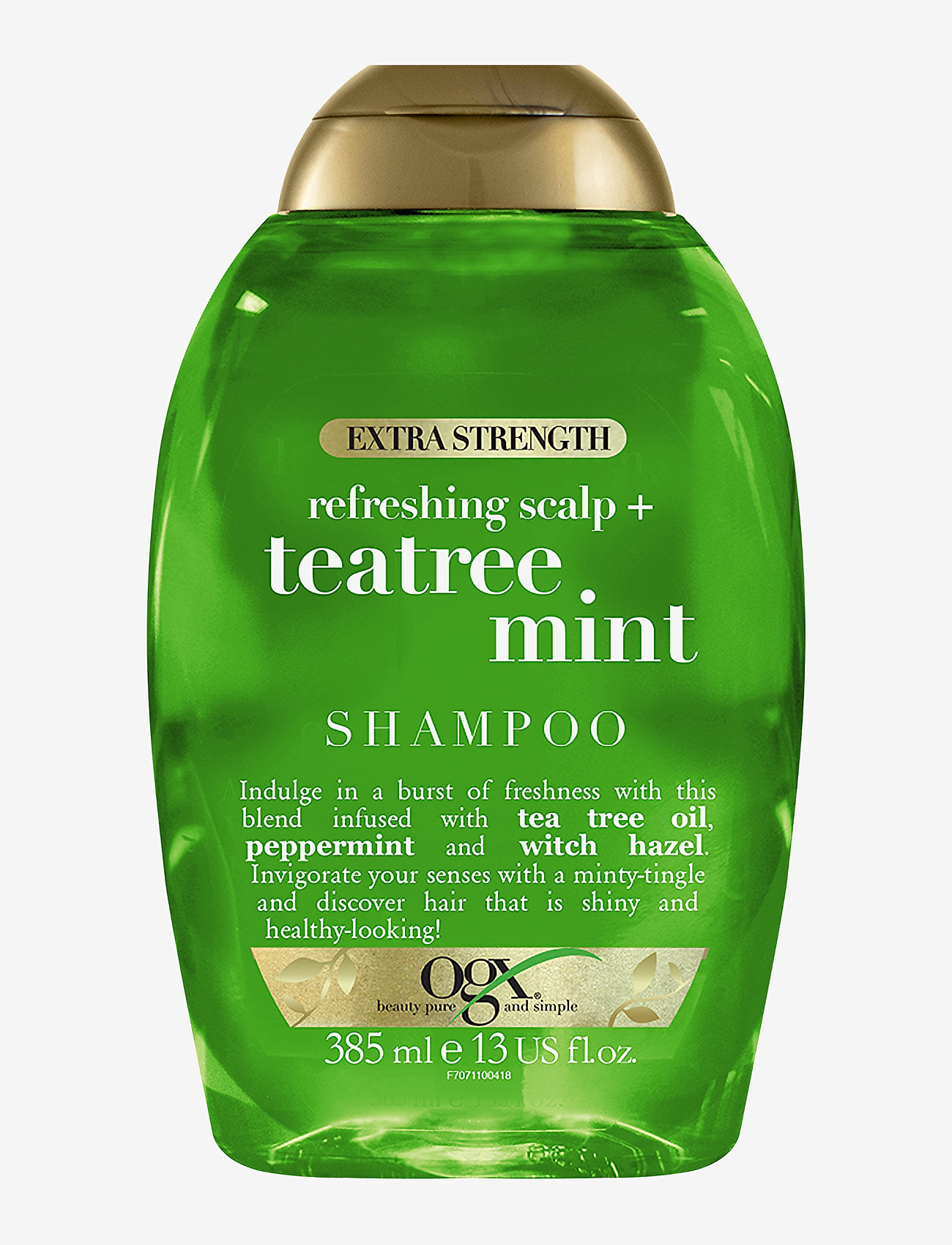 Ogx - Tea Tree Mint Extra Strength Shampoo 385 ml - clear - 0