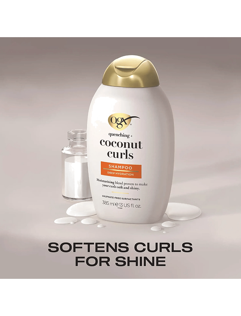 Ogx - Coconut Curls Shampoo 385 ml - Šampoon - clear - 1
