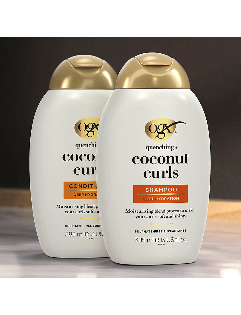 Ogx - Coconut Curls Shampoo 385 ml - Šampoon - clear - 2