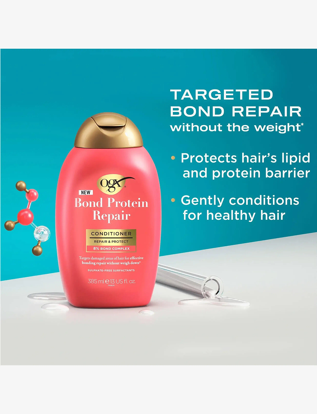 Ogx - Bond Repair Conditioner 385 ml - laveste priser - clear - 3