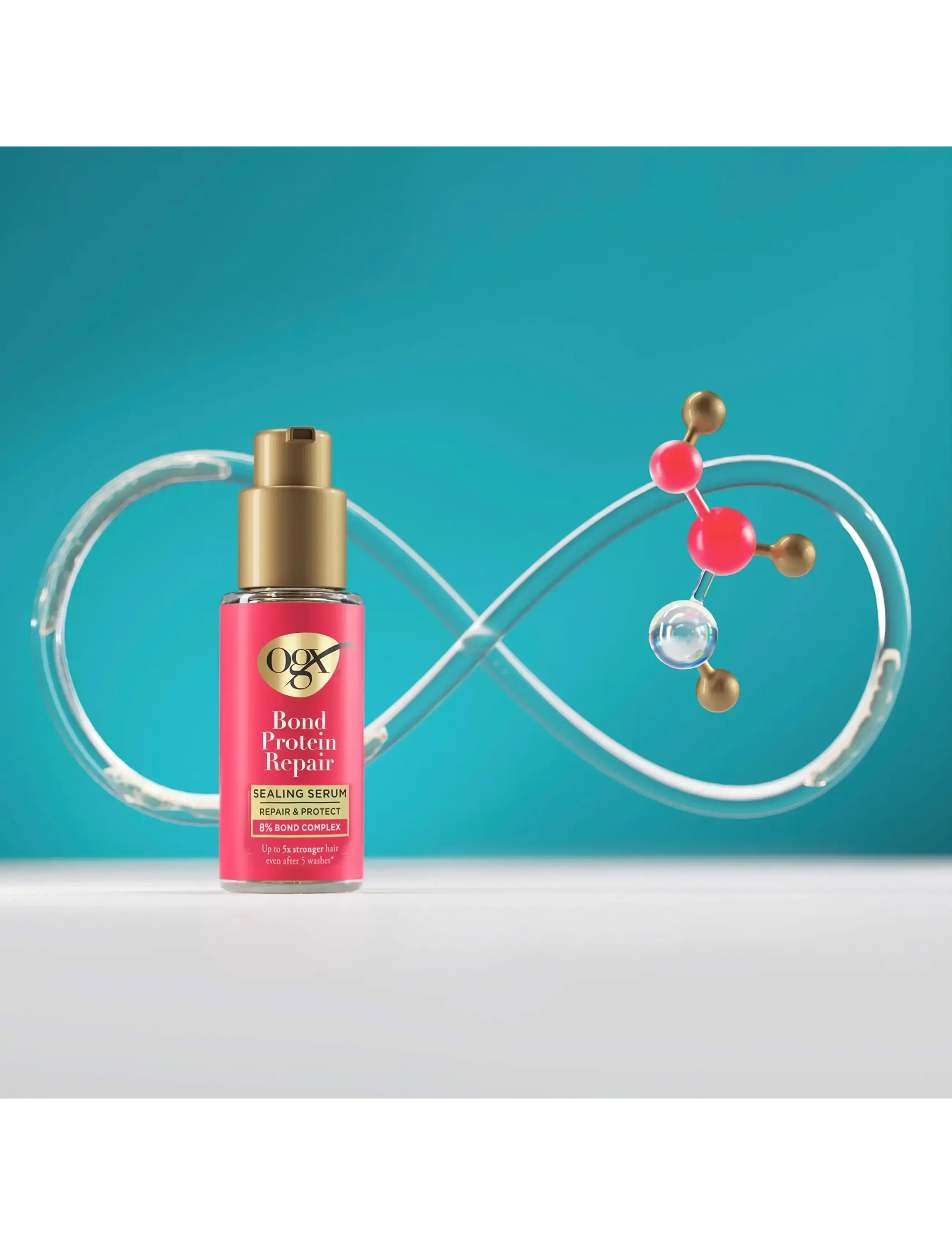 Ogx - Bond Repair Sealing Serum 50 ml - juuksehooldused - clear - 2