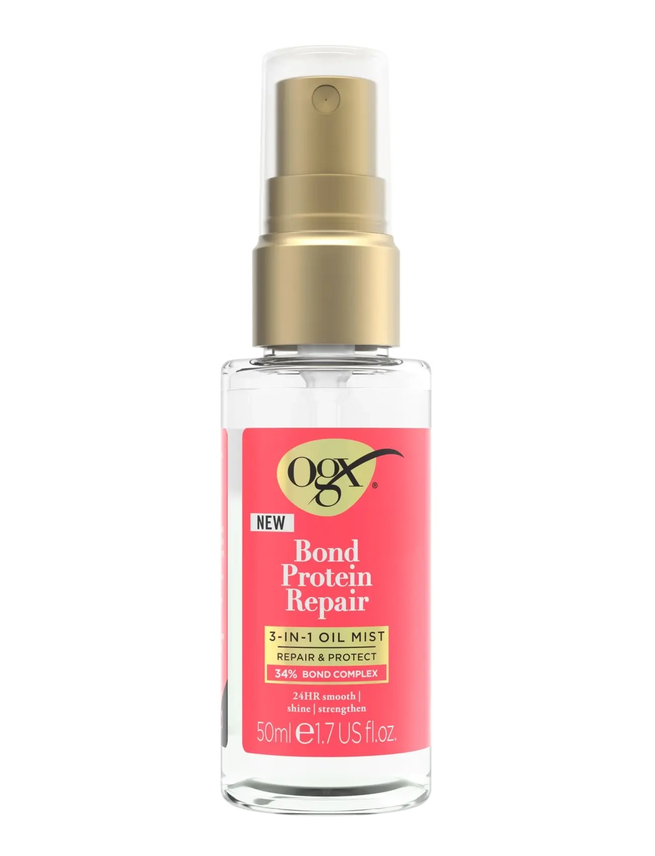 Ogx Bond Repair 3-in-1 Oil Mist 50 ml - Ogx - CLEAR / undefined