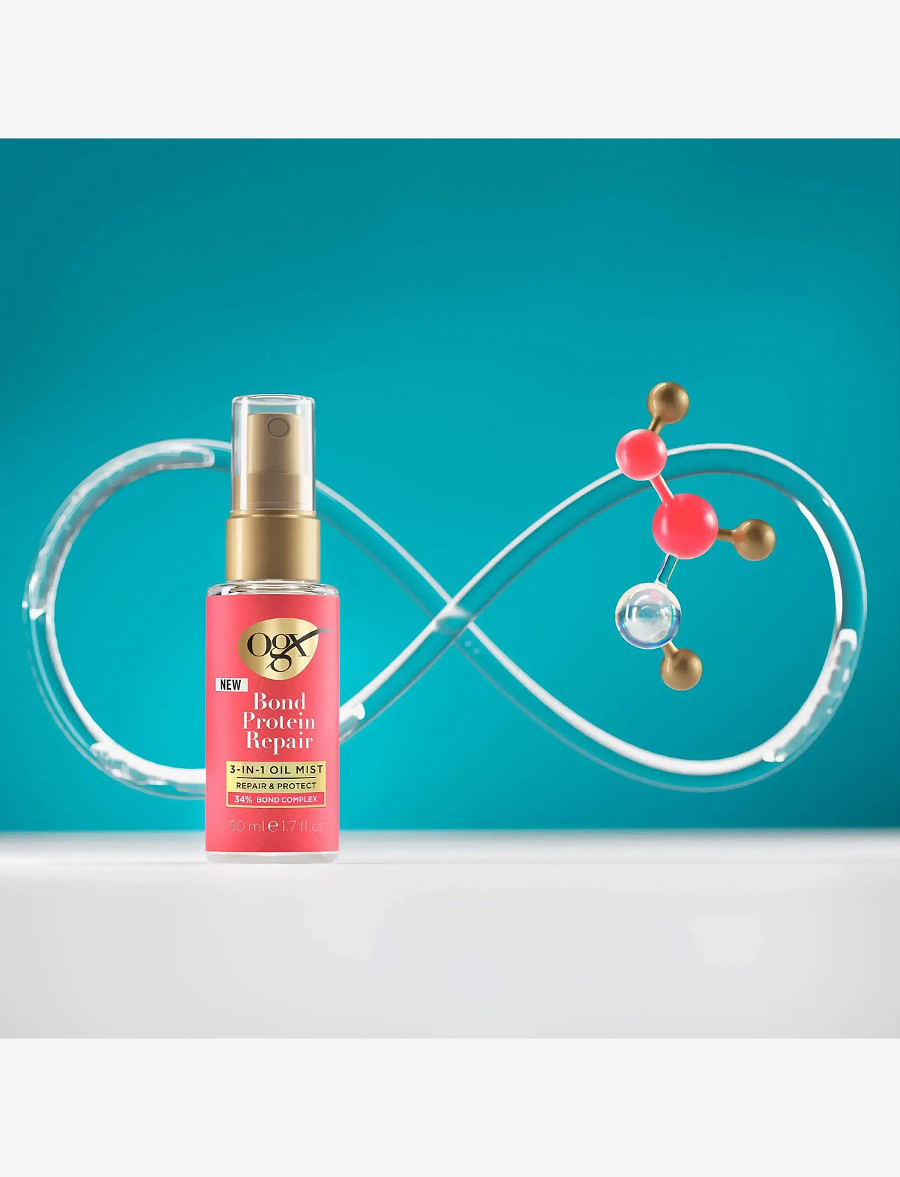 Ogx - Bond Repair 3-in-1 Oil Mist 50 ml - hår - clear - 3