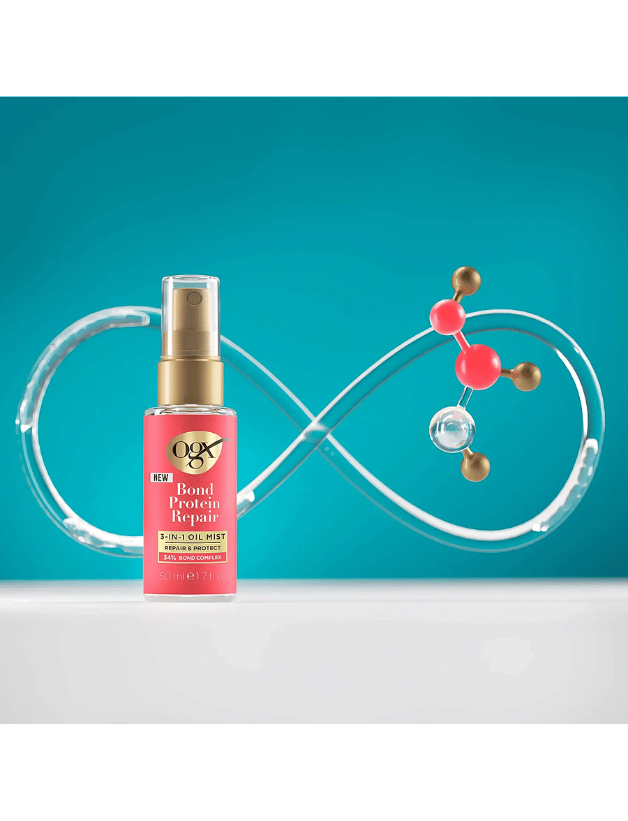 Ogx - Bond Repair 3-in-1 Oil Mist 50 ml - juukseõlid - clear - 3