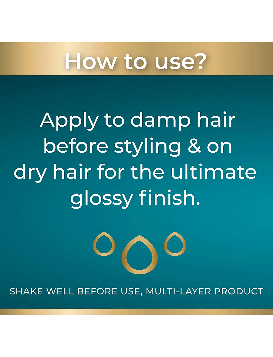 Ogx - Rescue Fusions 24hr Frizz Control Smooth and Sleek Oil 50 ml - juuksed - clear - 2