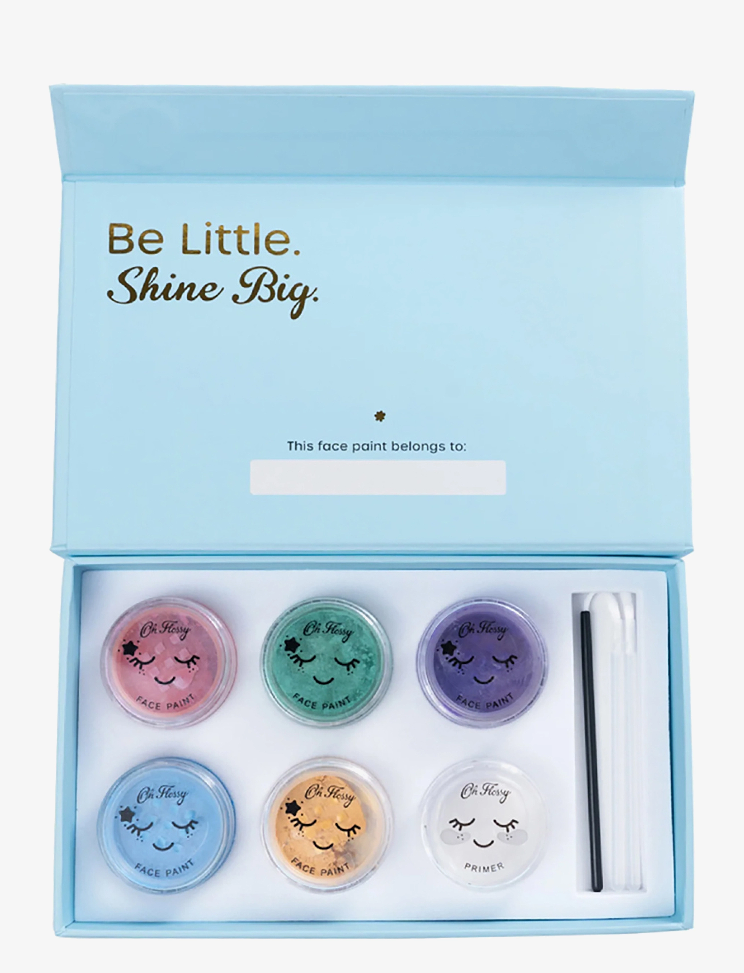 Oh Flossy Face Paint Set, 107 G, Costumes & Accessories, Mehrfarbig/gemustert - Makeup, Kinder