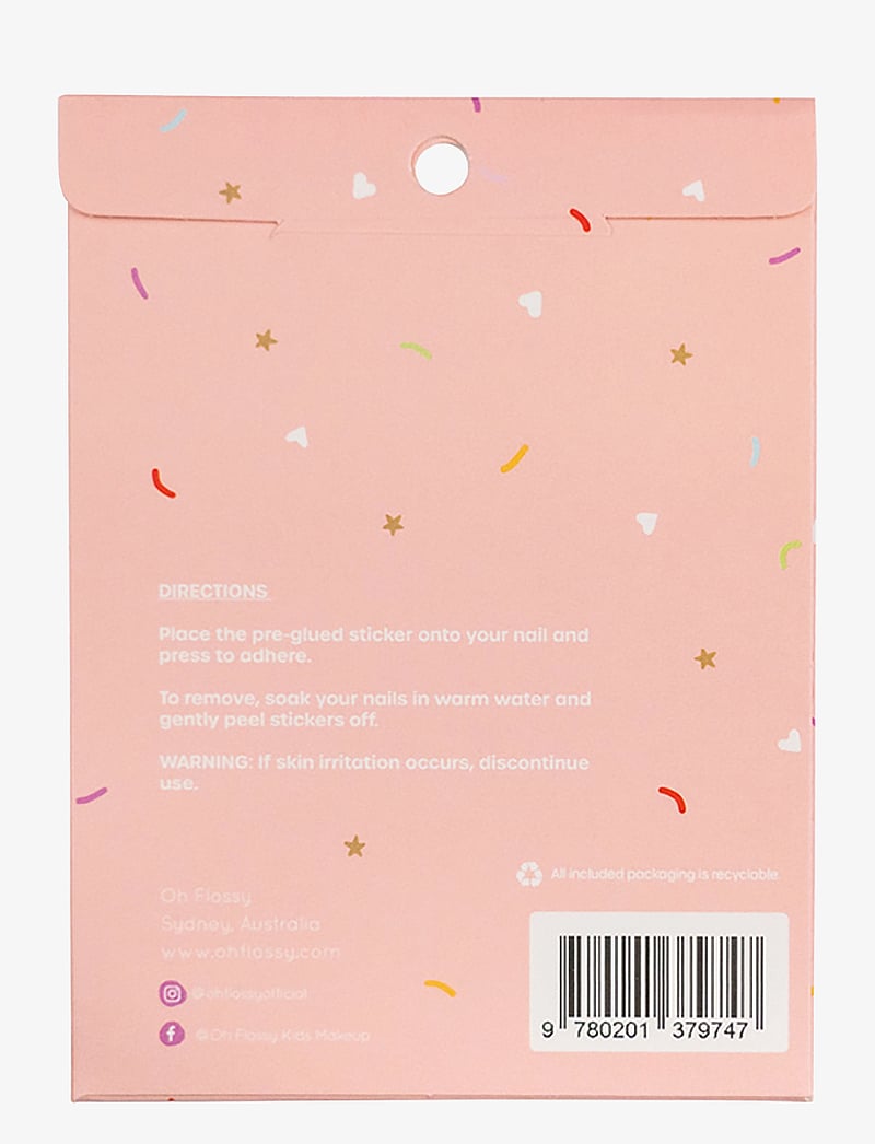 Oh Flossy - Nail Stickers 4-pack - schminke - multi - 2
