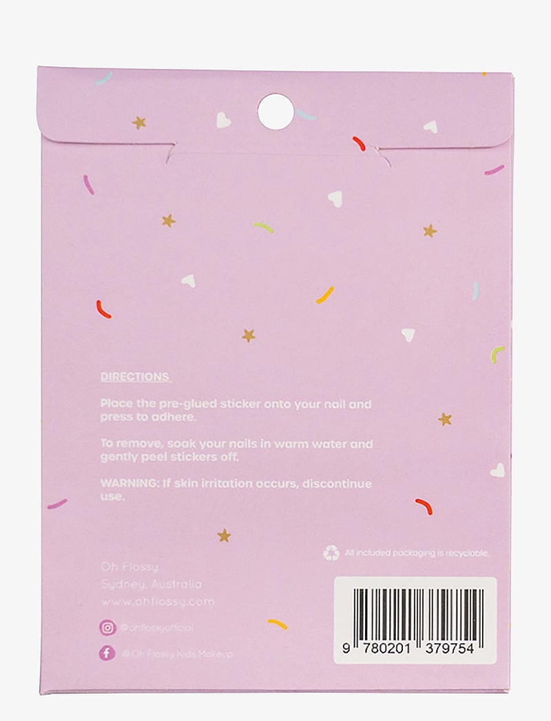 Oh Flossy - Nail Stickers 4-pack - schminke - multi - 4