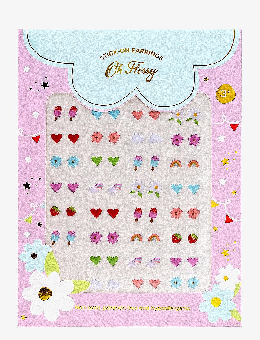 Oh Flossy - Stick-On Earrings - ohrringe - multi - 0