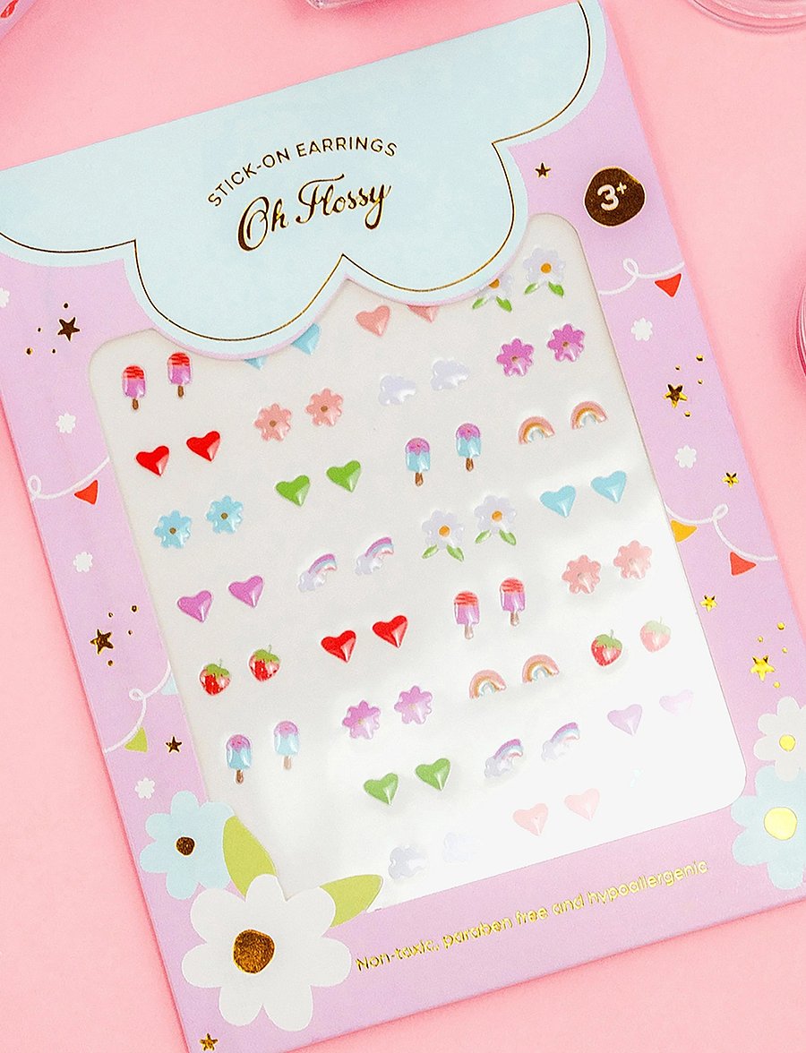 Oh Flossy - Stick-On Earrings - ohrringe - multi - 2