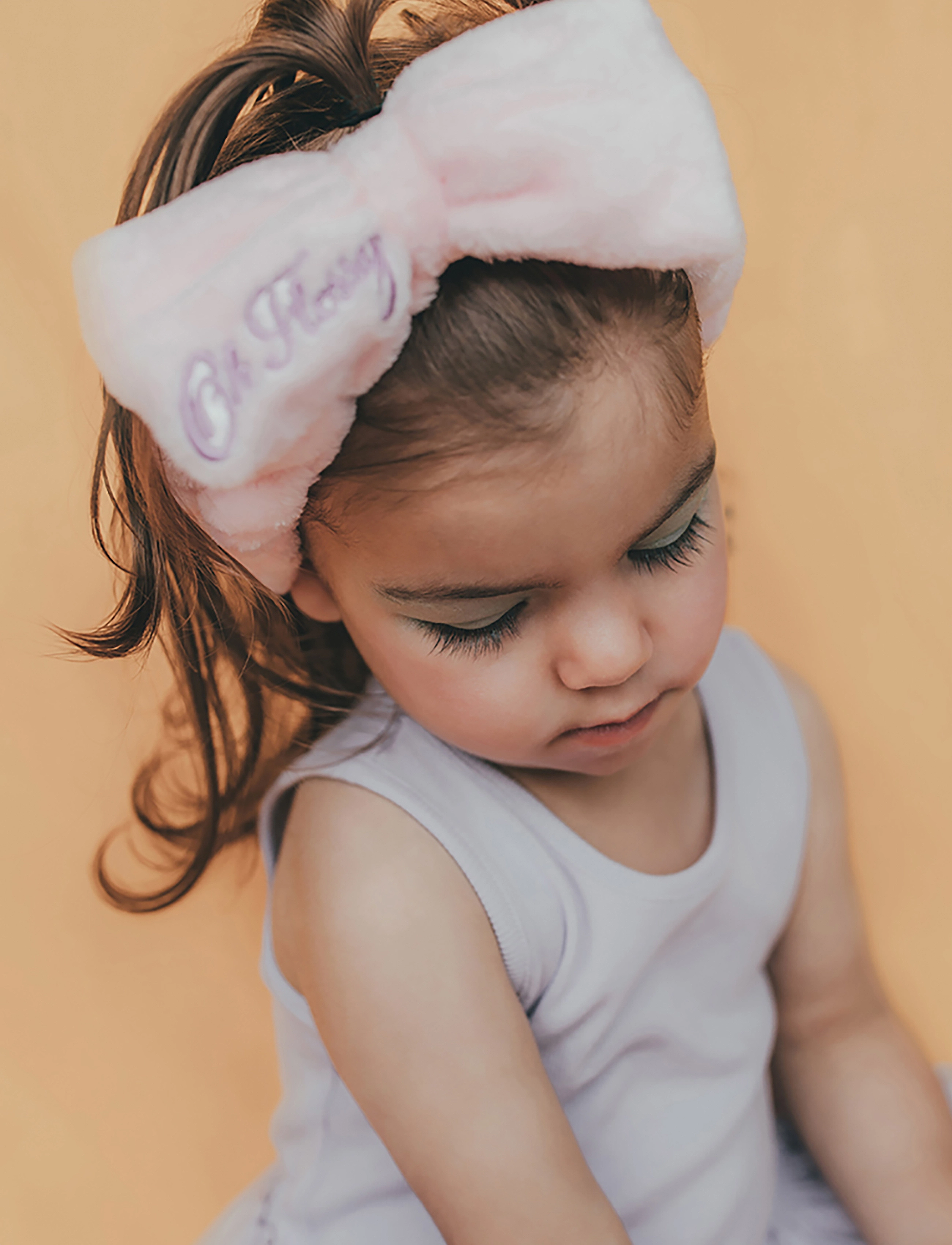 Oh Flossy Cosmetic Head Band, Kosmetisk Hårbånd, Pink, Str: 1 PCS